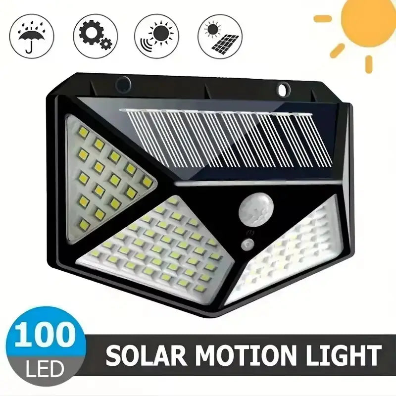 (x1) LÁMPARA SOLAR LED CON SENSOR - $27,50